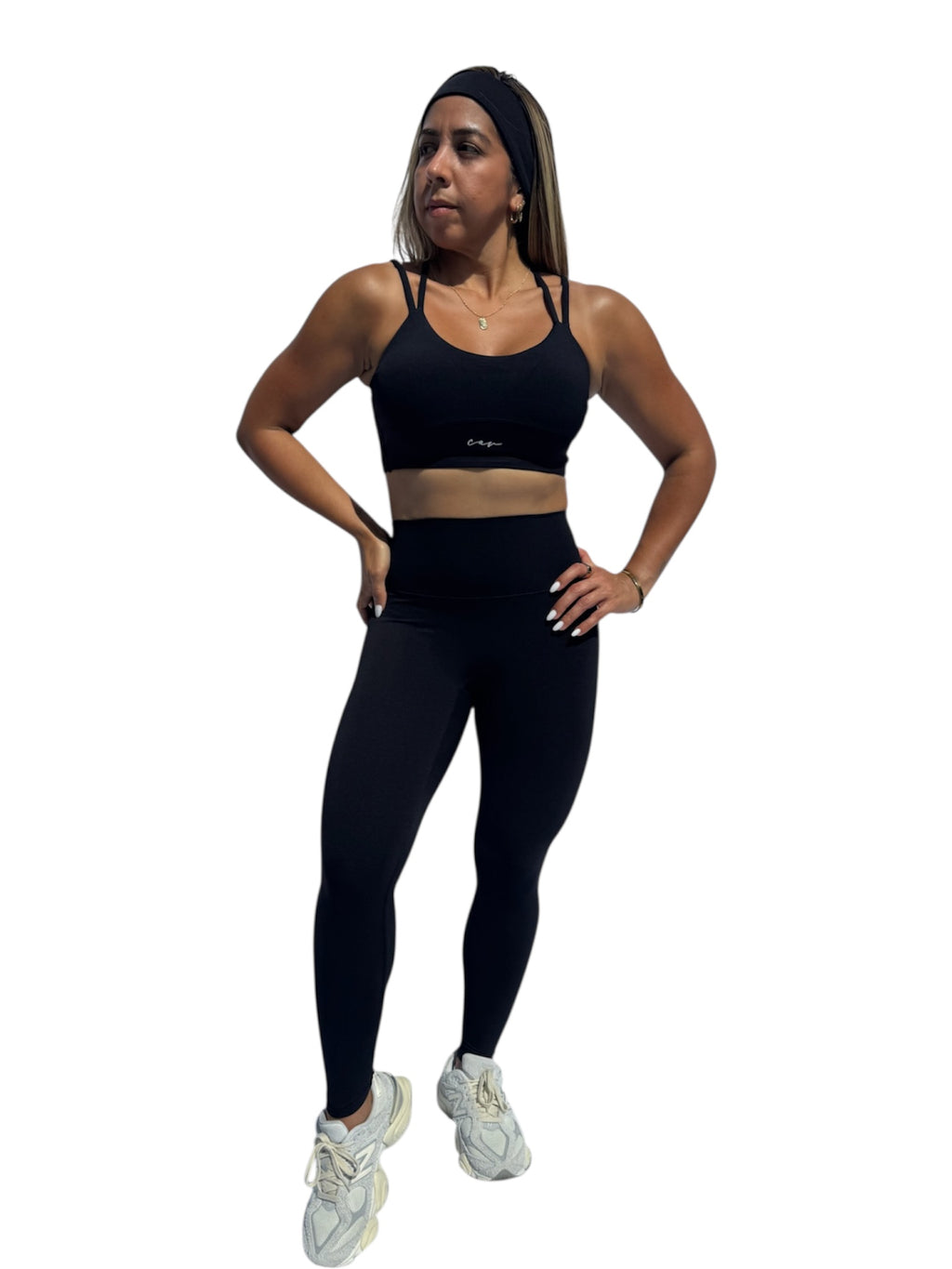 LEGGINGS SKINNY BLACK